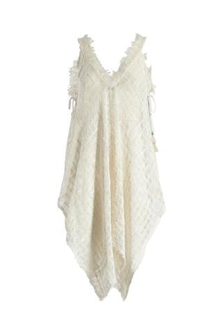 Abito a trapezio - Bianco