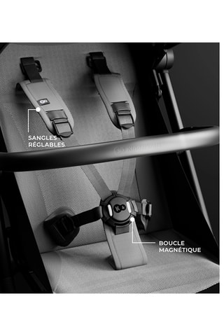 Poussette cabine pliable PILOT 2 - Dès la naissance - Jusqu'à 22 kg - Gris