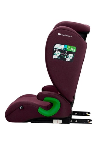 Siège-auto Junior-Fix Isofix - De 3 à 12 kg - Rouge