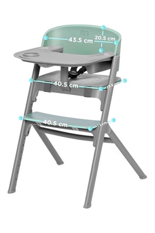 Chaise haute Livy - Dès 6 mois - Jusqu'à 110 kg