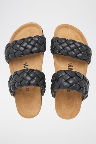 Platform Sandalen - Zwart