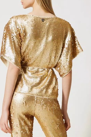 Blusa - Twinset - Dorado