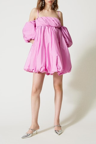 Vestido globo - Twinset - Rosa