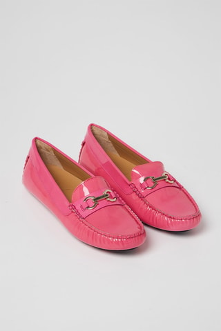 Mocasines de piel de charol - Harmont & Blaine - Fucsia