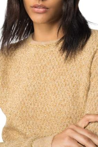 Jersey de alpaca y lana - Beige