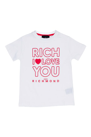 Camiseta y short - Blanco y rojo