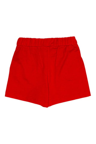 Camiseta y short - Blanco y rojo