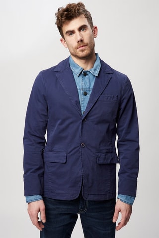 Chaqueta efecto doble prenda - Harmont & Blaine Jeans - Azul