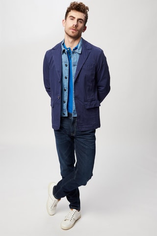 Chaqueta efecto doble prenda - Harmont & Blaine Jeans - Azul