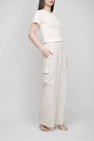 Pantalón - Twinset - Beige