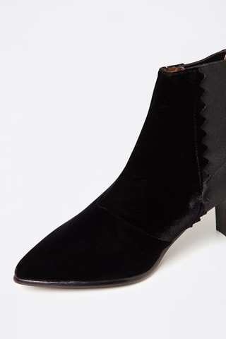 Botines - Dorado y negro