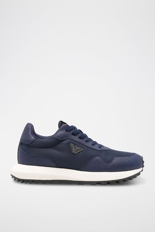 Zapatillas - Beige y azul