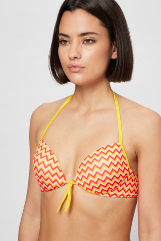 Bikini - Harmont & Blaine - Blanco, amarillo y naranja
