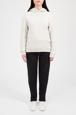 Sudadera con capucha - Blanco y gris