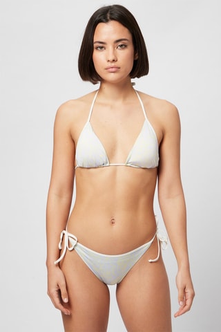 Braga de bikini - Harmont & Blaine - Blanco y verde