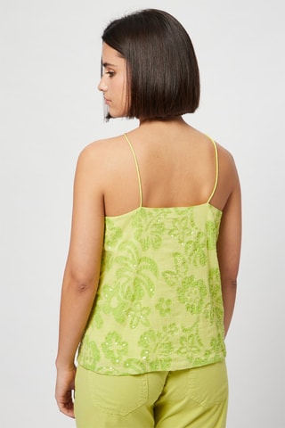 Top - Harmont & Blaine - Blanco y verde