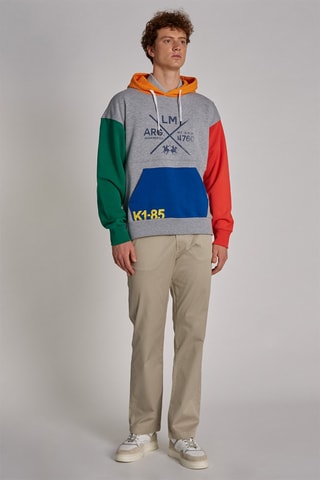 Sudadera polar con capucha - Gris