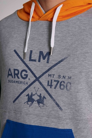 Sudadera polar con capucha - Gris