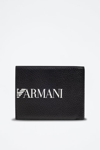 Cartera de piel - Blanco y negro