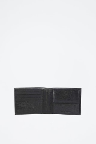 Cartera de piel - Blanco y negro