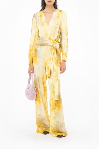 Camisa - Blanco y amarillo
