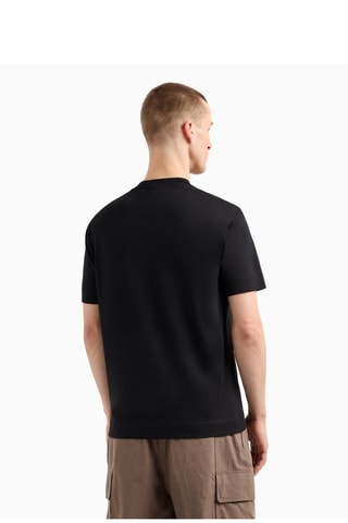 Camiseta - Negro y beige