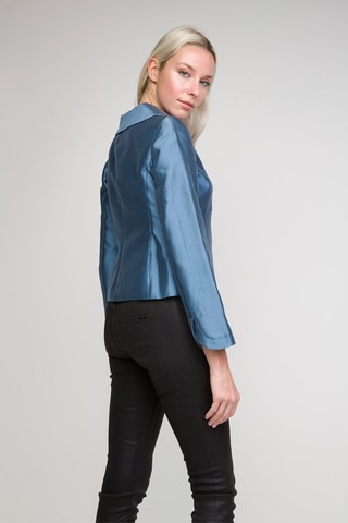Chaqueta de seda - Azul