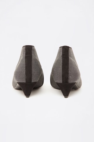 Botines - Plateado y negro