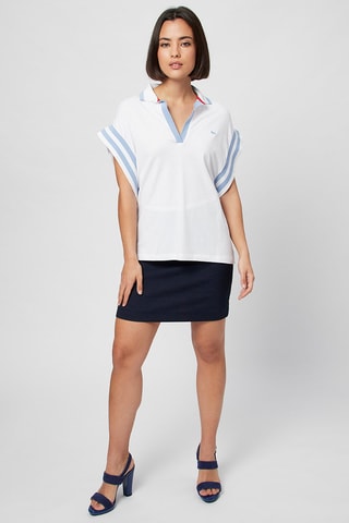 Polo - Harmont & Blaine - Blanco, rojo y azul