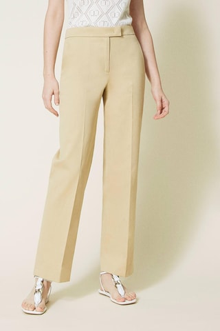Pantalón wide leg - Blanco