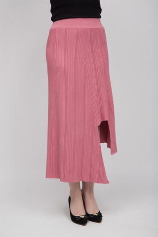 Falda larga - Rosa