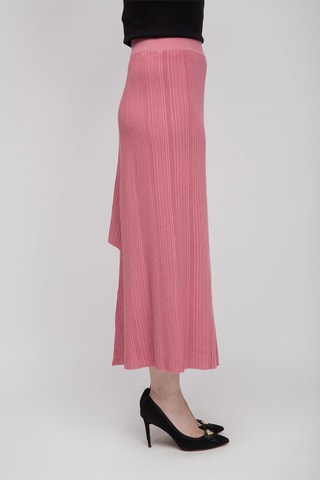 Falda larga - Rosa