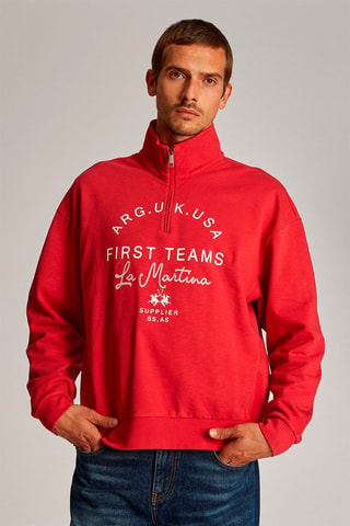 Sudadera polar - Rojo
