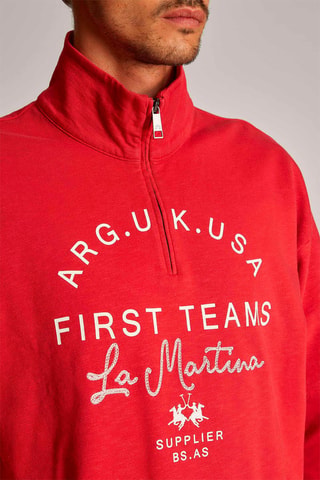 Sudadera polar - Rojo