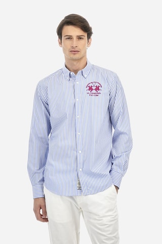 Camisa regular fit - Azul