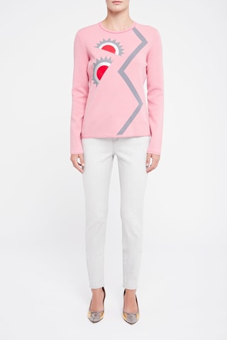 Jersey - Rojo, rosa y gris