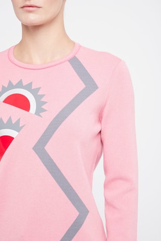 Jersey - Rojo, rosa y gris