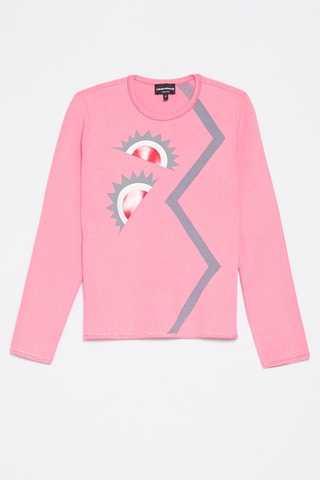 Jersey - Rojo, rosa y gris