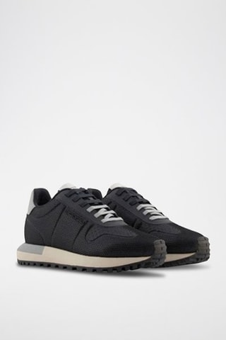 Zapatillas - Blanco, azul y gris