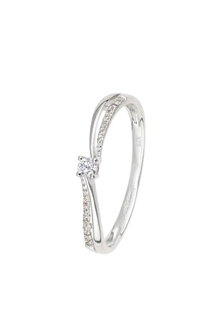 Anillo - Oro blanco y diamantes