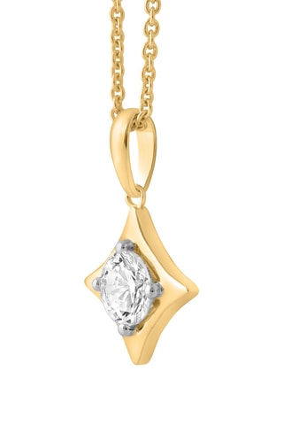 Collar - Oro amarillo y diamante