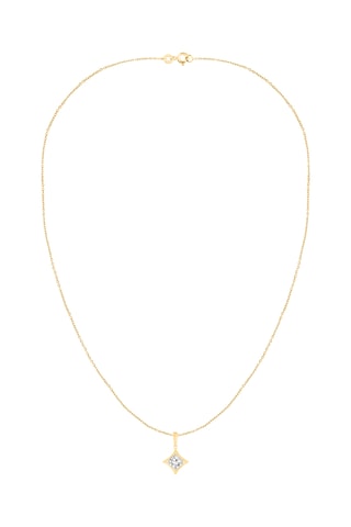Collar - Oro amarillo y diamante