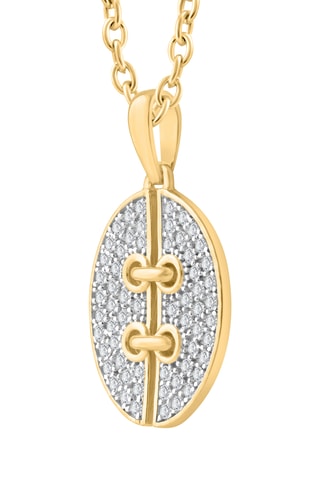 Collar - Oro amarillo y diamantes