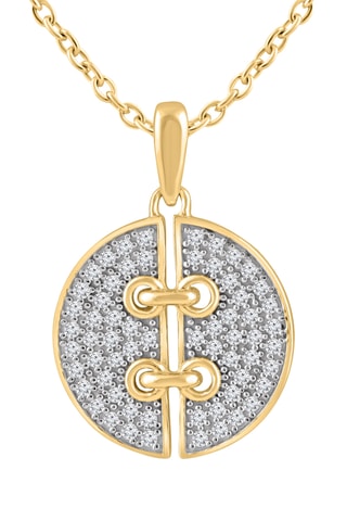 Collar - Oro amarillo y diamantes