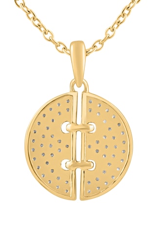 Collar - Oro amarillo y diamantes
