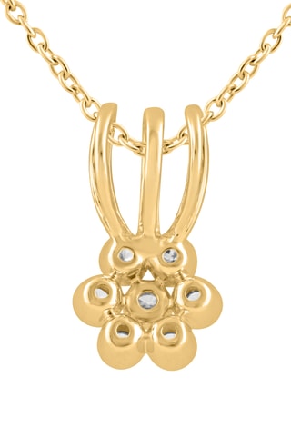 Collar - Oro amarillo y diamantes