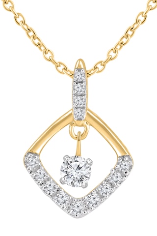 Collar - Oro amarillo y diamantes