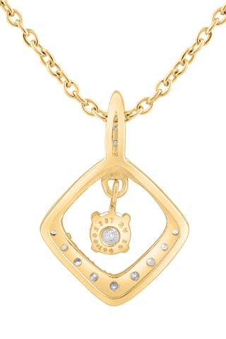 Collar - Oro amarillo y diamantes