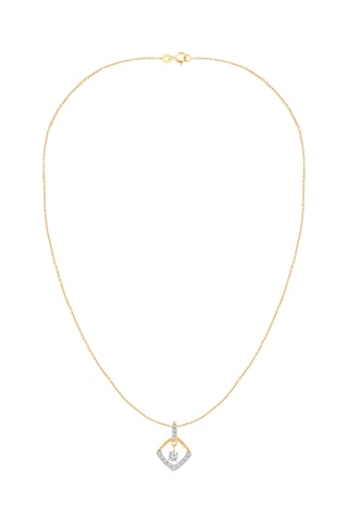 Collar - Oro amarillo y diamantes