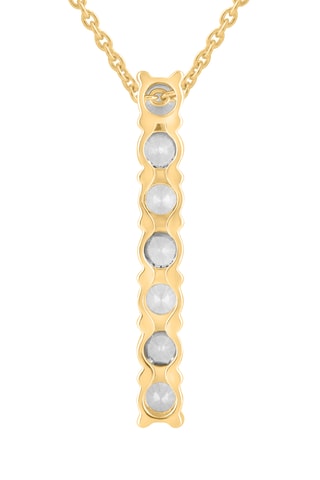 Collar - Oro amarillo y diamantes